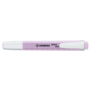 STABILO Swing Cool™ Pastel Evidenziatore con punta a scalpello, 1 - 4 mm, Glicine (confezione 10 pezzi) STABILO Swing Cool™ Pastel Evidenziatore con punta a scalpello, 1 - 4 mm, Glicine (confezione 10 pezzi)
