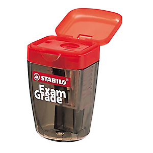 STABILO Temperamatite Exam Grade con contenitore - 1 foro - con contenitore STABILO Temperamatite Exam Grade con contenitore - 1 foro - con contenitore