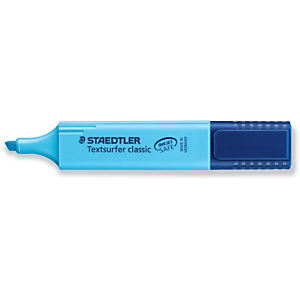 Staedtler 364 Textsurfer Marcador fluorescente, punta biselada, 1-5 mm, azul