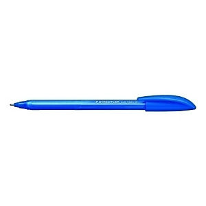 Staedtler 4320 Bolígrafo de punta de bola, punta mediana de 1 mm, cuerpo azul, tinta azul Staedtler 4320 Bolígrafo de punta de bola, punta mediana de 1 mm, cuerpo azul, tinta azul