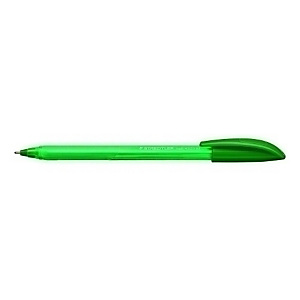 Staedtler 4320 Bolígrafo de punta de bola, punta mediana de 1 mm, cuerpo verde, tinta verde Staedtler 4320 Bolígrafo de punta de bola, punta mediana de 1 mm, cuerpo verde, tinta verde