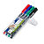 STAEDTLER Lumocolor 317 (M) Rotulador permanente, punta ojival, 1 mm, azul, rojo, negro, verde - 1