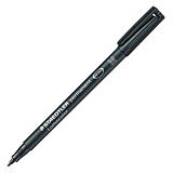 STAEDTLER Lumocolor 317 Rotulador permanente, punta ojival, 1 mm, negro STAEDTLER Lumocolor 317 Rotulador permanente, punta ojival, 1 mm, negro
