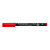 STAEDTLER Lumocolor 317 (M) Rotulador permanente, punta ojival, 1 mm, rojo - 3