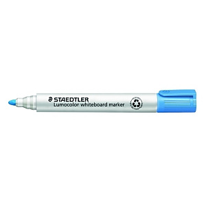 STAEDTLER Lumocolor 351-S, rotulador para pizarra blanca, punta ojival, 2 mm, azul claro STAEDTLER Lumocolor 351-S, rotulador para pizarra blanca, punta ojival, 2 mm, azul claro