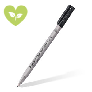STAEDTLER Lumocolor Lumocolor® 316 Penna marker non permanente Punta fine Spessore tratto 0,6 mm Nero