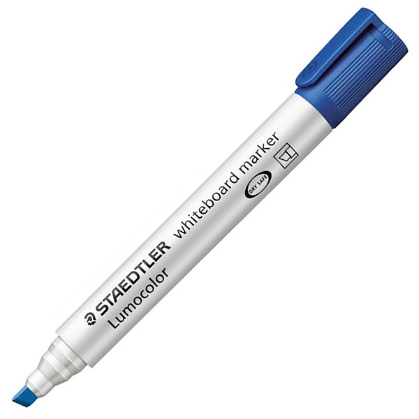 STAEDTLER Lumocolor Lumocolor®, rotulador para pizarra blanca, punta ojival, 2 mm, azul - 1