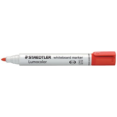 STAEDTLER Lumocolor Lumocolor®, rotulador para pizarra blanca, punta ojival, 2 mm, rojo - 1