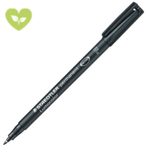 STAEDTLER Marcatore permanente Lumocolor 318, Punta fine, 0,6 mm, Nero (confezione 10 pezzi) STAEDTLER Marcatore permanente Lumocolor 318, Punta fine, 0,6 mm, Nero (confezione 10 pezzi)