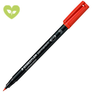 STAEDTLER Marcatore permanente Lumocolor 318, Punta fine, 0,6 mm, Rosso (confezione 10 pezzi) STAEDTLER Marcatore permanente Lumocolor 318, Punta fine, 0,6 mm, Rosso (confezione 10 pezzi)