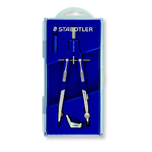 Staedtler Mars Juego de compás Mars® Comfort con adaptador universal y caja de minas Staedtler Mars Juego de compás Mars® Comfort con adaptador universal y caja de minas