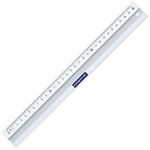Staedtler Mars Mars® 563 Regla de aluminio 30 cm. Staedtler Mars Mars® 563 Regla de aluminio 30 cm.