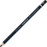 Staedtler Mars Mars Lumograph Black Lápiz de grafito, mina 2B, cuerpo hexagonal negro Staedtler Mars Mars Lumograph Black Lápiz de grafito, mina 2B, cuerpo hexagonal negro