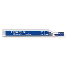 Staedtler Mina Mars Micro Carbon, Gradazione HB, Tratto 1,3 mm (Astuccio 6 mine) Staedtler Mina Mars Micro Carbon, Gradazione HB, Tratto 1,3 mm (Astuccio 6 mine)