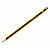 STAEDTLER Noris 120, crayon graphite, mine HB, corps hexagonal jaune et noir (Lot de 12) - 1