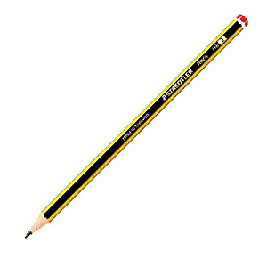 Staedtler Noris 120 Matita in grafite, Mina HB, Fusto esagonale giallo e nero (confezione 12 pezzi) Staedtler Noris 120 Matita in grafite, Mina HB, Fusto esagonale giallo e nero (confezione 12 pezzi)
