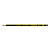 Staedtler Noris 120 Lápiz de grafito, mina H, cuerpo hexagonal amarillo y negro - 1