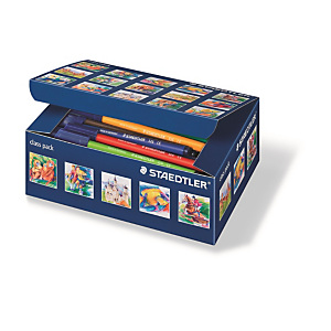 Staedtler Noris Club 326, Rotulador de punta de fibra, punta fina de 1 mm, cuerpo de polipropileno, pack de 100 rotuladores, tinta en colores surtidos Staedtler Noris Club 326, Rotulador de punta de fibra, punta fina de 1 mm, cuerpo de polipropileno, pack de 100 rotuladores, tinta en colores surtidos