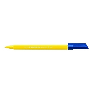 Staedtler Noris Club 326, Rotulador de punta de fibra, punta fina de 1 mm, cuerpo de polipropileno, tinta amarilla Staedtler Noris Club 326, Rotulador de punta de fibra, punta fina de 1 mm, cuerpo de polipropileno, tinta amarilla