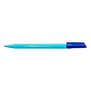 Staedtler Noris Club 326, Rotulador de punta de fibra, punta fina de 1 mm, cuerpo de polipropileno, tinta azul claro Staedtler Noris Club 326, Rotulador de punta de fibra, punta fina de 1 mm, cuerpo de polipropileno, tinta azul claro