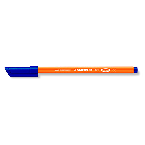 Staedtler Noris Club 326, Rotulador de punta de fibra, punta fina de 1 mm, cuerpo de polipropileno, tinta naranja
