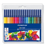 Staedtler Noris Club 326, Rotulador de punta de fibra, punta fina, cuerpo de polipropileno, colores surtidos Staedtler Noris Club 326, Rotulador de punta de fibra, punta fina, cuerpo de polipropileno, colores surtidos