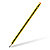 Staedtler Noris Crayon de papier mine 2B corps hexagonal jaune et noir - Boîte de 12 - 1