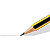 Staedtler Noris Crayon de papier avec gomme mine HB corps hexagonal jaune et noir - Boîte de 12 - 3