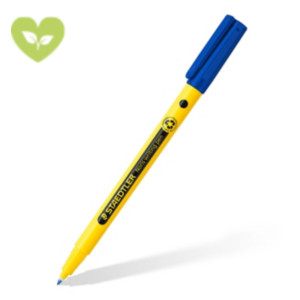 STAEDTLER Penna fineliner Noris 307, Punta fine, Tratto 0,6 mm, Blu (confezione 2 pezzi) STAEDTLER Penna fineliner Noris 307, Punta fine, Tratto 0,6 mm, Blu (confezione 2 pezzi)