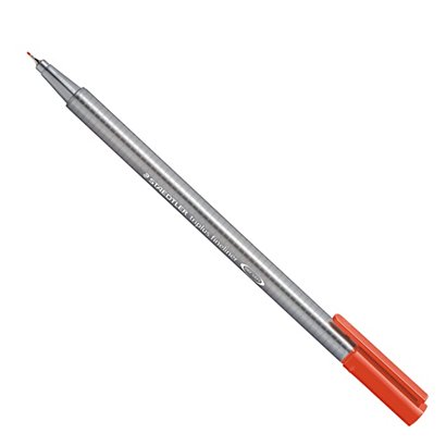 STAEDTLER Penna Fineliner triplus  - tratto 0,30mm - rosso - 1