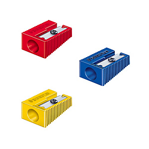 Staedtler Sacapuntas de plástico en colores variados Staedtler Sacapuntas de plástico en colores variados