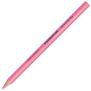 Staedtler Textsurfer Dry Lápiz neón de madera, punta ojival, 4 mm, Rosa Staedtler Textsurfer Dry Lápiz neón de madera, punta ojival, 4 mm, Rosa