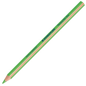 Staedtler Textsurfer Dry Lápiz neón de madera, punta ojival, 4 mm, Verde Staedtler Textsurfer Dry Lápiz neón de madera, punta ojival, 4 mm, Verde
