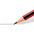 Staedtler Tradition Crayon de papier mine 2B corps hexagonal noir et rouge - Boîte de 12 - 3
