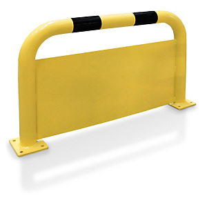 Stalen beschermingsbarrière met beschermplaat Stalen beschermingsbarrière met beschermplaat