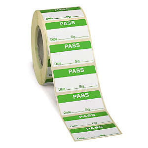 Standard quality control labels