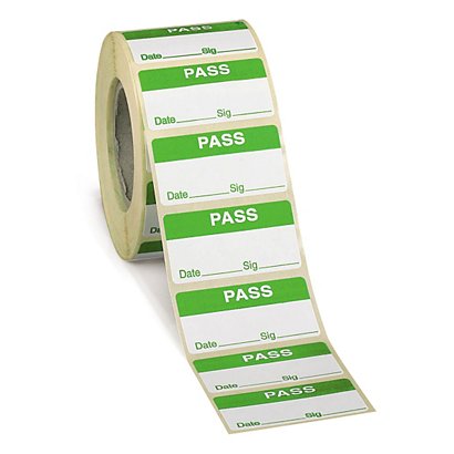 Standard quality control labels - 1