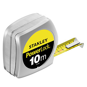 STANLEY Flessometro PowerLock - 10 m - metallo