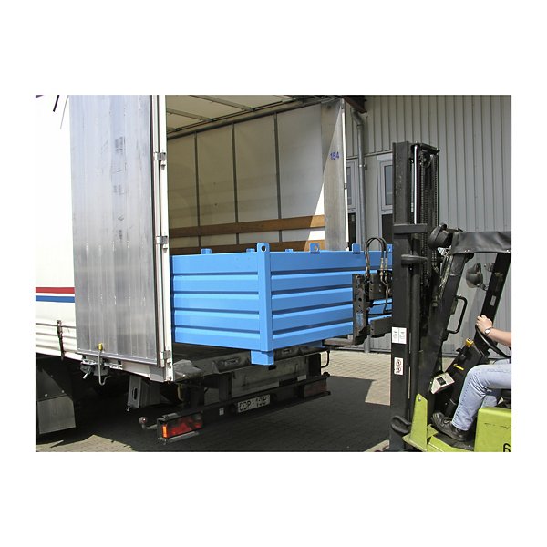 Stapelcontainer Bauer 120 x 240 x 85 cm blauw - 3