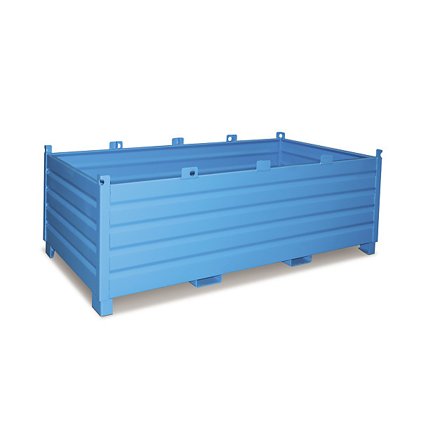 Stapelcontainer Bauer 120 x 240 x 85 cm blauw - 1