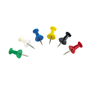 Staples Alfileres copa colores surtidos Staples Alfileres copa colores surtidos