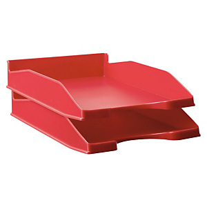 Staples Bandeja opaca roja Staples Bandeja opaca roja