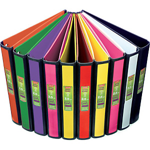 Staples BETTER™ Raccoglitore ad anelli, A4, Dorso 40 mm, Capacità 275 fogli, Polipropilene, Bianco Staples BETTER™ Raccoglitore ad anelli, A4, Dorso 40 mm, Capacità 275 fogli, Polipropilene, Bianco