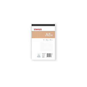 Staples Bloc Direction - 14,8 x 21 cm - A5 - 100 pages - 5x5 - Non perforé Staples Bloc Direction - 14,8 x 21 cm - A5 - 100 pages - 5x5 - Non perforé