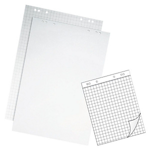Staples Bloc de papel cuadriculado para caballete Staples Bloc de papel cuadriculado para caballete