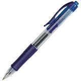 Staples Bolígrafo retráctil de tinta de gel, punta de 0,7 mm, cuerpo transparente con grip, tinta azul Staples Bolígrafo retráctil de tinta de gel, punta de 0,7 mm, cuerpo transparente con grip, tinta azul