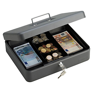 Staples Caja de caudales extra gris Staples Caja de caudales extra gris