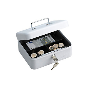 Staples Caja de caudales grande blanco Staples Caja de caudales grande blanco