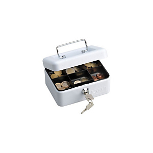 Staples Caja de caudales mediana blanco Staples Caja de caudales mediana blanco