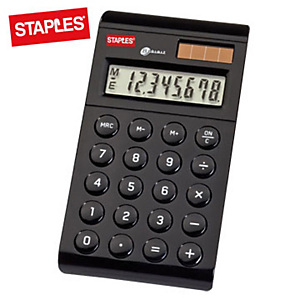 Staples Calcolatrice pocket "Design Pocket" Staples Calcolatrice pocket "Design Pocket"